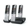 Produktbild: Gigaset COMFORT 500A Trio Silber Schnurlostelefon DECT 2,2