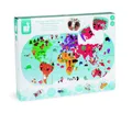 Produktbild: JANOD Badepuzzle Weltkarte 28 Teile
