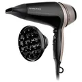 Produktbild: Remingon Haartrockner [schnelles & effizientes Trocknen] Thermacare PRO 2300 (2100W, Ionengenerator, Keramik-Ionen-Ring, 3 Heiz- & 2 sep. Gebläsestufen, Abkühlstufe, 2 Stylingdüsen + Diffusor) D5715