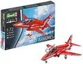 Produktbild: REVELL, Flugzeug BAe Hawk T.1 Red Arrows zum Zusammenbauen und Lackieren, 1/7...