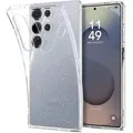 Produktbild: Handyhülle für Galaxy S25 Ultra, Spigen Liquid Crystal Glitter, Transparent mit Glitzer