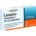 Produktbild: LAXANS-ratiopharm 10 mg Zäpfchen 10 St. PZN 03797909