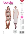 Produktbild: burda style Schnittmuster Damen elegante Shiftkleider #5713 Gr. 36-46