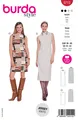 Produktbild: Schnittmuster Kleid Burda 5713 US 10-22 (Gr. 36-48) Deutsche Anleitung