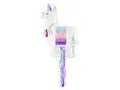 Produktbild: PartyDeco Piñata 41x49,5x10cm Lama - Party Dekoration zum Befüllen - Pinata - Llama Weiß