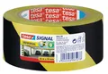 Produktbild: TESA Warnband gelb schwarz 66m x 50mm selbstklebend Markierungsband