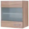 Produktbild: FlexWell Küchenoberschrank, Weiß, Sonoma Eiche, Kunststoff, 1 Fächer, einzeln stellbar, 50x54.8x32 cm, Made in Germany, individuell planbar, Zusatzausstattung erhältlich, hängend, Küchen, Küchenmöbel, Küchenschränke, Küchenoberschränke