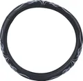 Produktbild: hr-imotion Design Lenkradbezug für Lenkräder zwischen 37 bis 39 cm Durchmesser in Grey Dragon Optik [5 Jahre Garantie | Griffsicher | Schweißregulierend | Design in Germany] - 10810801