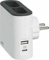 Produktbild: Mehrfachstecker Eurostecker 4 fach Legrand USB A USB C CE Ladegerät Universal