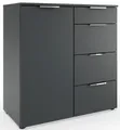 Produktbild: Wimex Kombikommode Level by fresh to go, 1-türig, mit 4 Schubladen und soft-close Funktion, 84cm breit