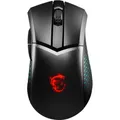 Produktbild: MSI Clutch GM51 Lightweight USB 2.4GHz Bluetooth schwarz (kabellos)