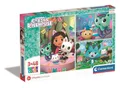 Produktbild: Puzzle 3x48 Super Kolor Gabby's Dollhouse