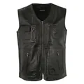 Produktbild: Maddox Lederweste Gero MADDOX - Herren Lederweste Lammnappa schwarz schwarz 60