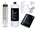 Produktbild: 1 Liter Druckkopfreiniger für Epson Drucker, Intensiv Düsenreiniger mit Adapter
