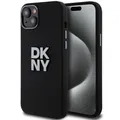 Produktbild: DKNY Liquid Silikon Metall Logo Case für Apple iPhone 15 / 14 / 13 Schwarz