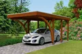 Produktbild: Skanholz Einzelcarport Friesland 6, BxT: 314x555 cm, 210 cm Einfahrtshöhe