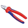 Produktbild: KNIPEX Seitenschneider atramentiert mit Mehrkomponenten-Hüllen 140 mm 7002140