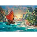 Produktbild: Schmidt Spiele Puzzle 1000 Teile Kinkade Disney Vaiana Mona