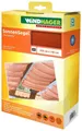 Produktbild: Windhager Sonnensegel, für Seilspannmarkise, inklusive Laufhaken, 4,2x1,4 m