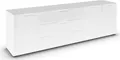 Produktbild: rauch Kombikommode Kommode Türkommode Sideboard Kombikommode FLIPP mit Glasfront (Breite 200 cm mit 2 Einlegeböden), 3-türig, 3 Schubladen, Soft-Close-Funktion, Oberboden und Front Glas