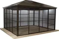 Produktbild: Sojag Castel 1012 Metall Pavillon mit Seitenteilen 3x4 m