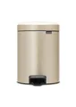 Produktbild: Brabantia Mülleimer, Stahl, Metallic Gold, 5L