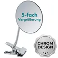Produktbild: WENKO Kosmetik Spiegel 5 Fach Vergrößerung Schmink Beleuchtet Make-Up Rasur Bad