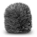 Produktbild: RODE Mikrofon-Windschutz WS12, grau, Fellwindschutz, für VideoMic GO II