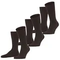 Produktbild: FALKE Herren Socken Airport 3er Multipack 39-40 41-42 43-44 45-46 47-48 49-50 in vielen verschiedenen Farben Business, Größe:43-44, Farbe:3 Paar Brown (5930), Packgröße:3 Paar