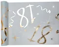 Produktbild: Tischläufer Vlies 18 gold 30cm x 5m Tischband Geburtstagsdeko -party