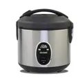Produktbild: Solis Rice Cooker Compact 821 - Reiskocher Klein - Weißer/brauner Reis - Warmhaltefunktion - 4 Tassen Reis - 0,8 Liter - Inklusive Messbecher und Schöpflöffel
