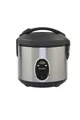 Produktbild: SOLIS 978.08 Rice Cooker Compact Reiskocher (350 Watt, Edelstahl/Schwarz)