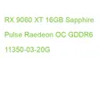 Produktbild: RX 9060 XT 16GB Sapphire Pulse Raedeon OC GDDR6 11350-03-20G (4895106296381)