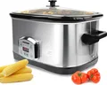 Produktbild: Syntrox Germany Slow Cooker Digital 7,5 Liter 320W mit Warmhaltefunktion