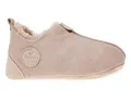 Produktbild: Vanuba Oxford Schaffell Lederpuschen Baby Hausschuhe Kinder Unisex Schlappen Kindergarten Schläppchen Pantoffeln Kinder – Größe: 34, Farbe: Beige