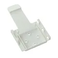 Produktbild: PVC - Halter für Anhänger Unterlegkeil Bremskeil Keil Hemmschuhe Stütze weiß