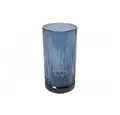 Produktbild: Pasabahce Longdrinkglas Longdrink Glas im Retro-Design und Kristall-Look, 445 ml, 4 Stück blau, 4-tlg.