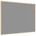 Produktbild: ALLboards Tafel ALLboards Filztafel mit Alurahmen grau 120 cm x 90 cm