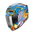 Produktbild: Scorpion Exo JNR Air Fun Blau-Orange Gr. S Motorradhelm Kinderhelm Integralhelm