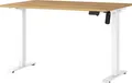 Produktbild: Schreibtisch Profi 2.0, elektrisch höhenverstellbar, B 1200 x T 800 x H 710 - 1190 mm, Grandson-Eiche/weiß 115237