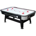 Produktbild: Ambia Garden Airhockeytisch Super Scoop, Schwarz, Holz, 122x81x213 cm, EN 71, Freizeit, Sport & Fitness, Spieltische