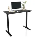 Produktbild: Schreibtisch Stand Carbon 120 X 60 Elektrisch Höhenverstellbar Schwarz Hjh Office