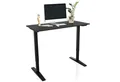 Produktbild: hjh OFFICE Schreibtisch STAND CARBON Computertisch höhenverstellbar H/B/T: (1 St), Stehtisch Bürotisch Computertisch verstellbar