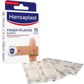 Produktbild: Hansaplast Pflaster Finger Strips, 16 Strips, wasserfest, elastisch, atmungsaktiv, 12 x 2cm