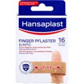 Produktbild: Elastic Fingerstrips Pflaster 16 Strips extra lange Wundpflaster speziell für...