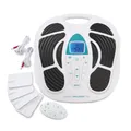Produktbild: VENENWALKER Durchblutungs-Stimulator + Fernbedienung | 4 Muskelstimulations-Pads EMS | EMS Trainingsgerät fördert Durchblutung in müden Beinen, Waden & Füßen | EMS Trainer