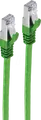 Produktbild: SHVP 75511SL.5G - 0,5 m Patchk.-Flach U/FTP Cat.7-Rohkabel grün