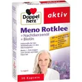 Produktbild: DOPPELHERZ Meno Rotklee+Nachtkerzenöl+Biotin Kaps., 30 St PZN 04042018