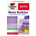 Produktbild: DOPPELHERZ Meno Rotklee+Nachtkerzenöl+Biotin Kaps. 30 St. PZN 04042018