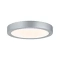Produktbild: LED Wand-/Deckenleuchte LUNAR, rund, Ø 30cm, 230V, 16W 3000K 1450lm, Chrom matt